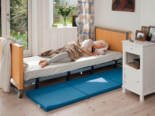 Barrière de lit pour dessus de matelas