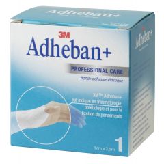 Bande adhésive élastique 3M™ Adheban + SOLVENTUM