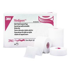 Sparadrap extensible 3M™ Medipore™ prédécoupé SOLVENTUM