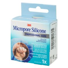 Sparadrap 3M™ Micropore™ silicone SOLVENTUM
