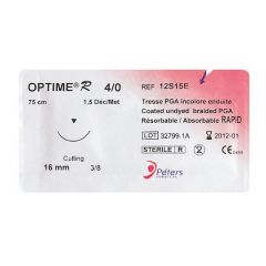 Suture résorbable Optime® R PÉTERS SURGICAL