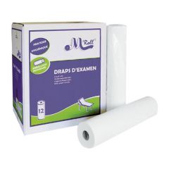 Draps d'examen lisses 100 % pure ouate GLOBAL HYGIÈNE