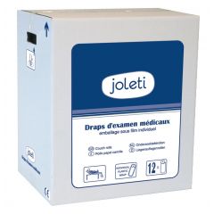 Draps d'examen lisses ouate recyclée JOLETI