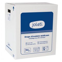 Draps d'examen lisses ouate recyclée JOLETI