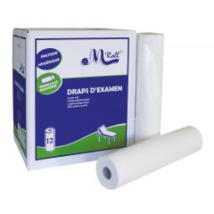 Draps d'examen lisses 100 % pure ouate GLOBAL HYGIÈNE