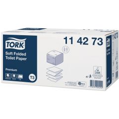 Papier toilette doux feuille à feuille T3 TORK