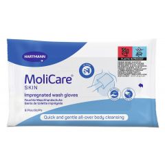 Gants de toilette imprégnés Molicare® Skin HARTMANN