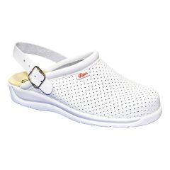 Sabots cuir perforés Pisa Correa  DIAN