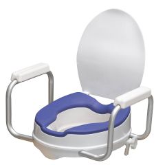 Rehausse WC avec accoudoirs JOLETI