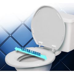 Lunette de toilettes extra-large