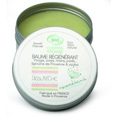 Baume régénérant bio à la spiruline 100 % naturel NOMADSENS