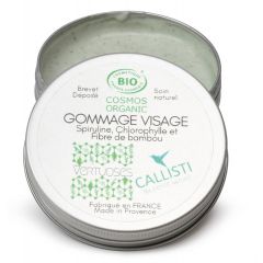 Gommage visage doux bio 100 % naturel CALLISTI