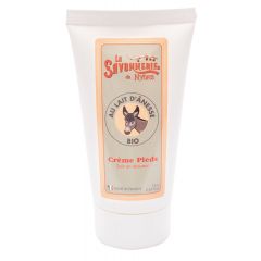 Crème pieds au lait d'ânesse bio LA SAVONNERIE DE NYONS