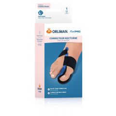 Correcteur nocturne hallux valgus ORLIMAN FEETPAD