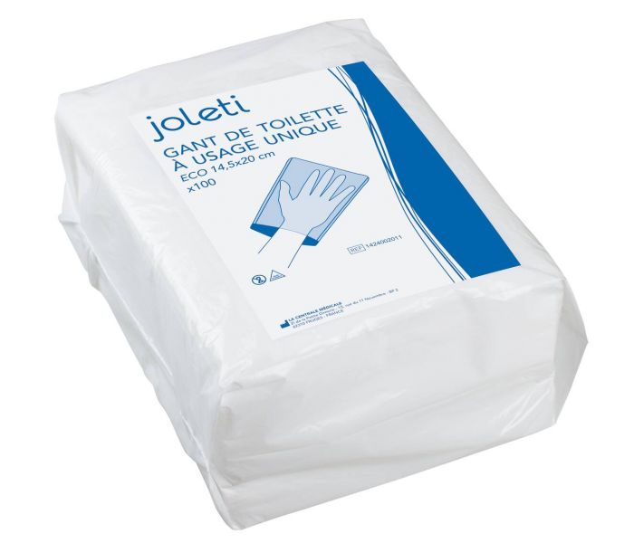 Gants de toilette molletonnés* JOLETI