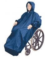Imperméable doublé polaire spécial fauteuil roulant