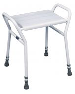 Tabouret de douche rectangulaire