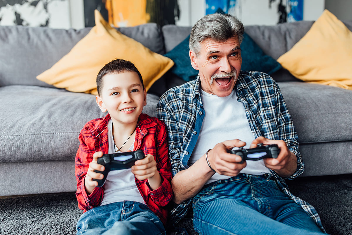 seniors et jeux vidéos