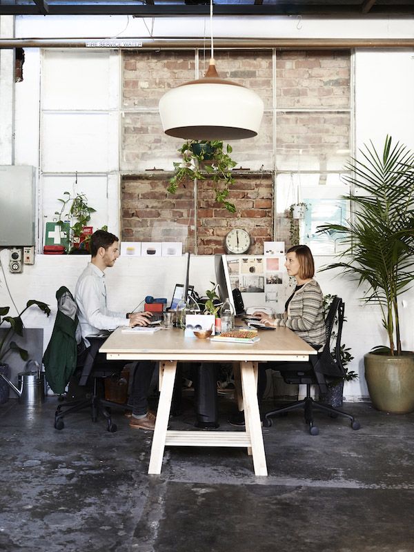 Un espace de travail très inspirant ! Crédit Pinterest